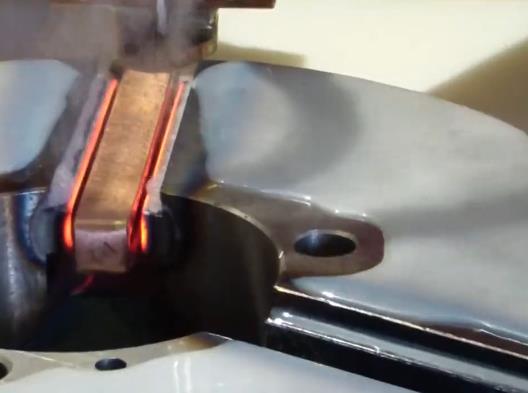 高頻數(shù)控淬火機床 卡盤感應淬火