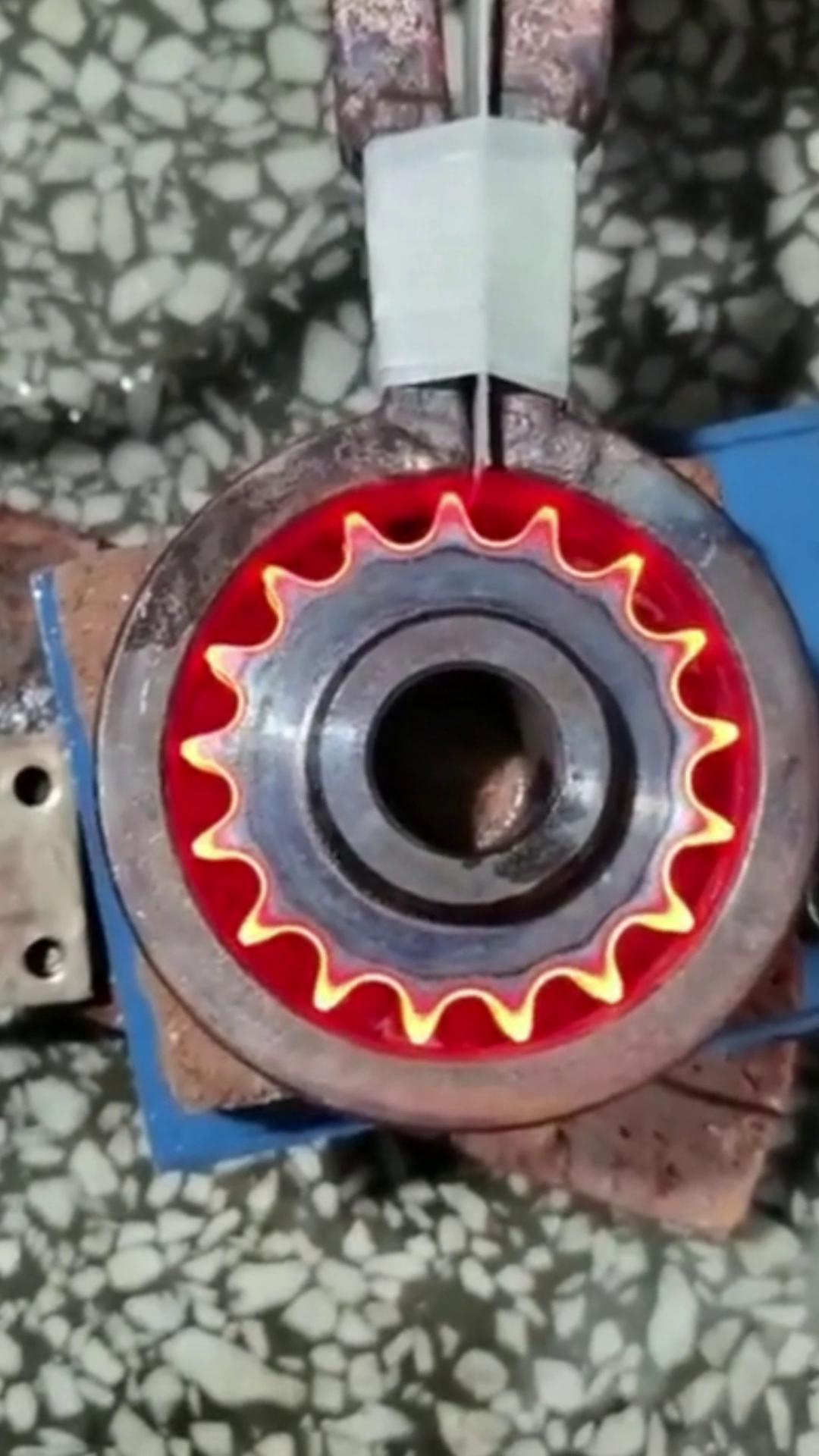 齒輪淬火 鏈輪蘸火用高頻淬火機 高頻淬火設備