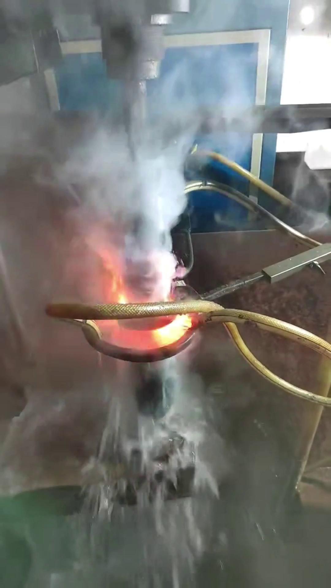 軸類淬火機床 超音頻感應加熱電源加PLC控制程序 淬火更精準