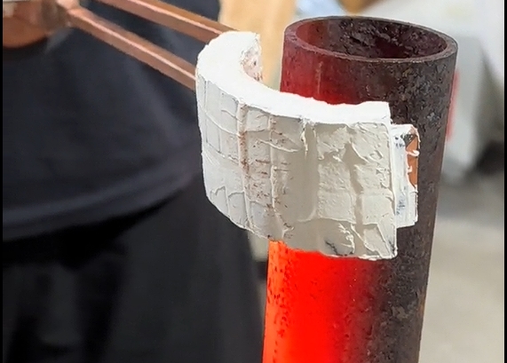 汽車擺臂底盤校正，感應(yīng)加熱校正神奇 手持式高頻機(jī)