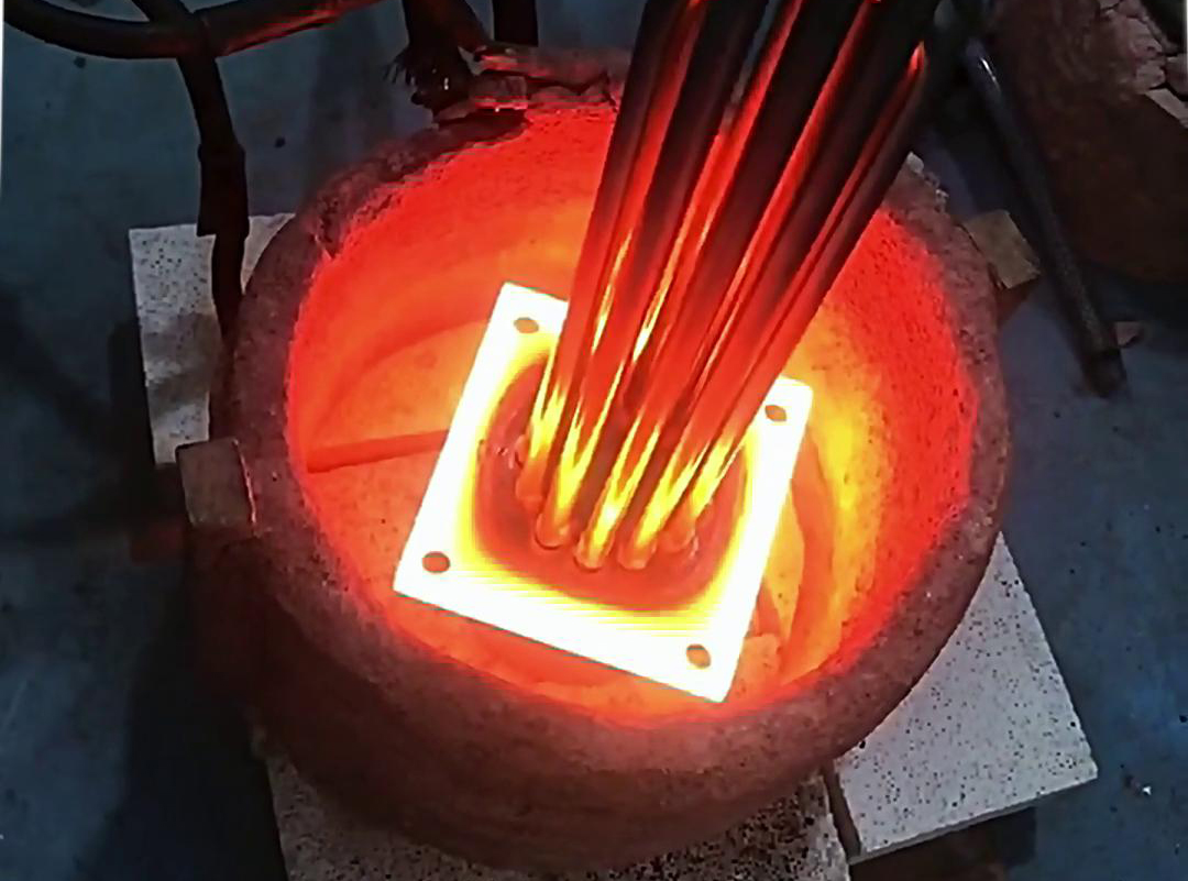 高難度發(fā)熱銅管焊接測試，高頻釬焊方式也不保證成功