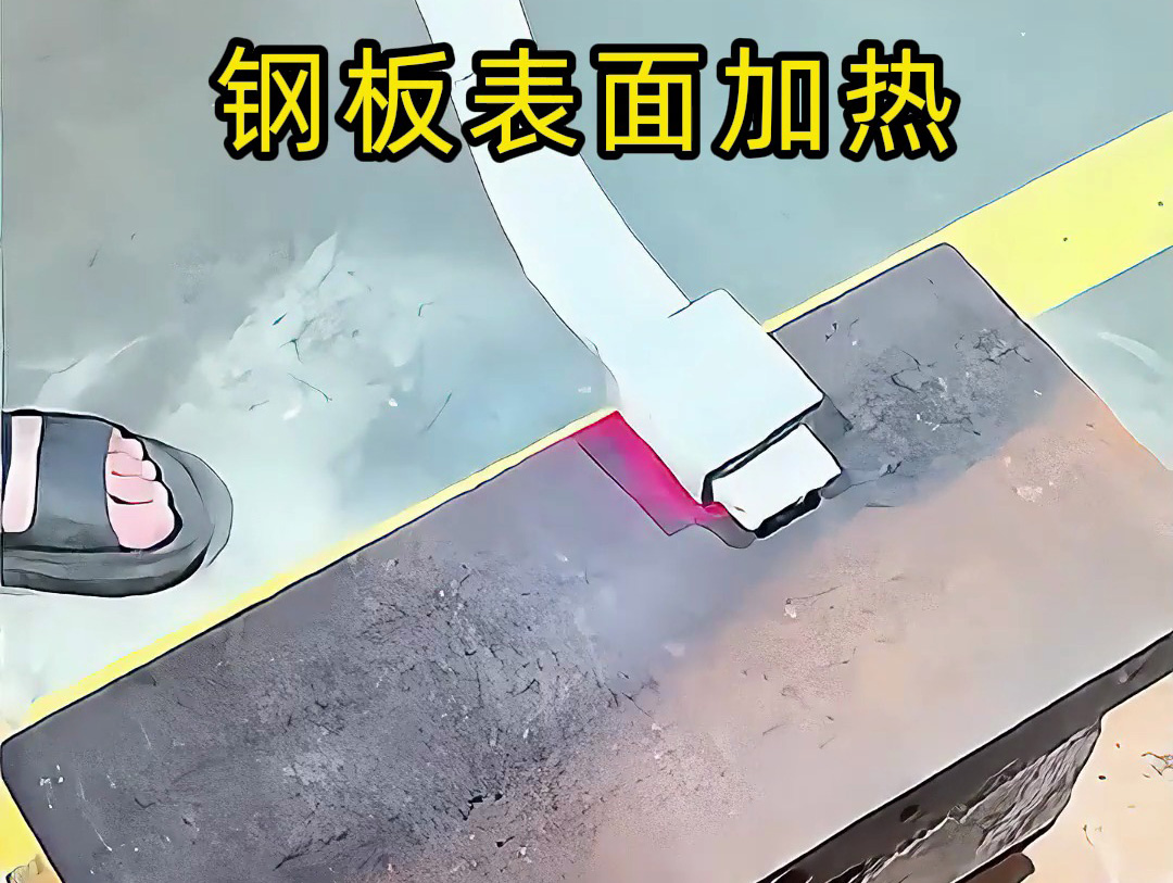 鋼板表面加熱無(wú)需愁！海瑞拓手持式高頻加熱機(jī)：即放即熱，一分鐘上手