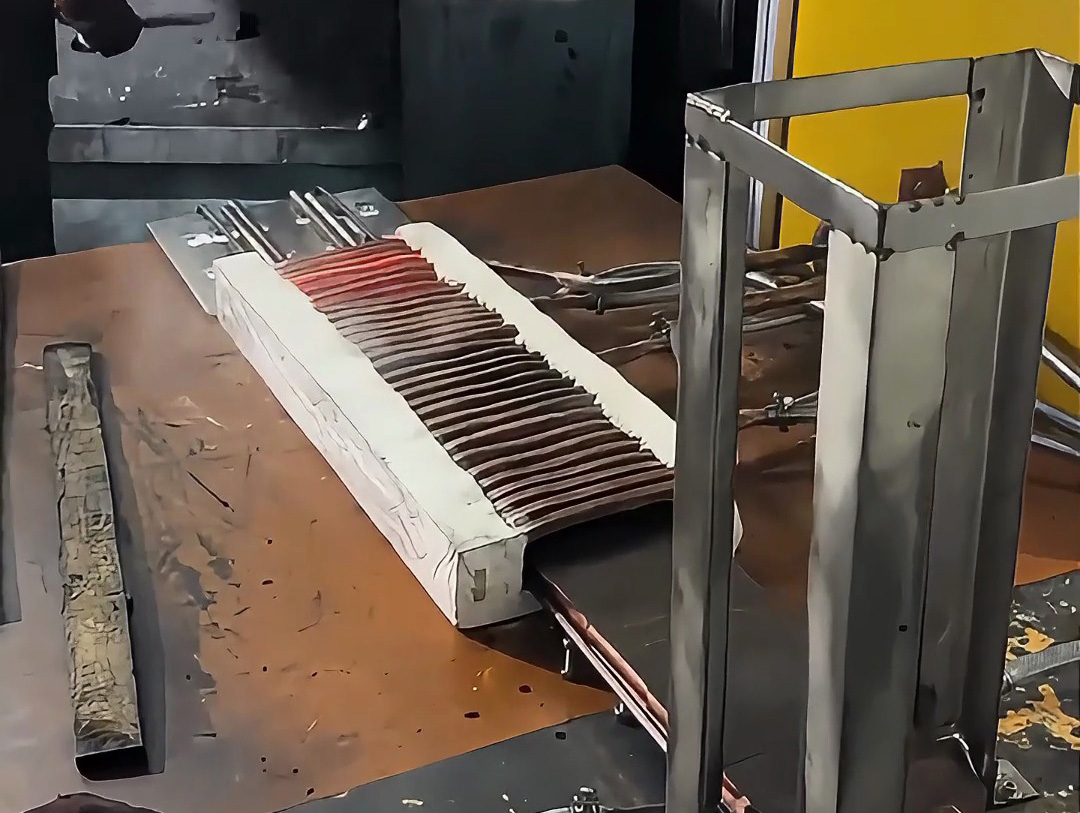 銅板加熱沖壓成型優(yōu)選！海瑞拓定制中頻感應(yīng)加熱設(shè)備，高效精準(zhǔn)提質(zhì)降本