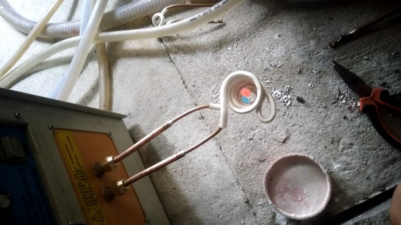 高頻加熱設(shè)備磁懸浮熔煉實(shí)驗(yàn)