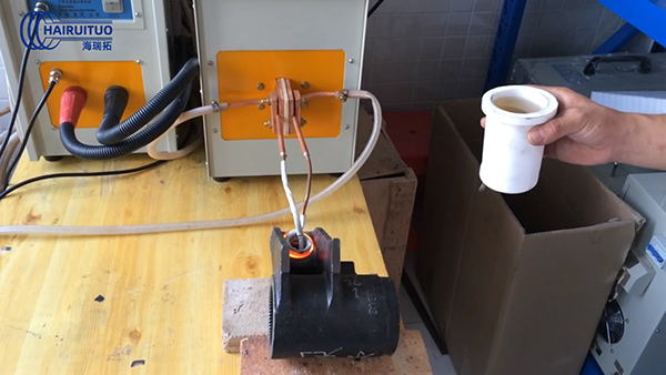 高頻感應(yīng)加熱機(jī)對(duì)工件內(nèi)部淬火試樣