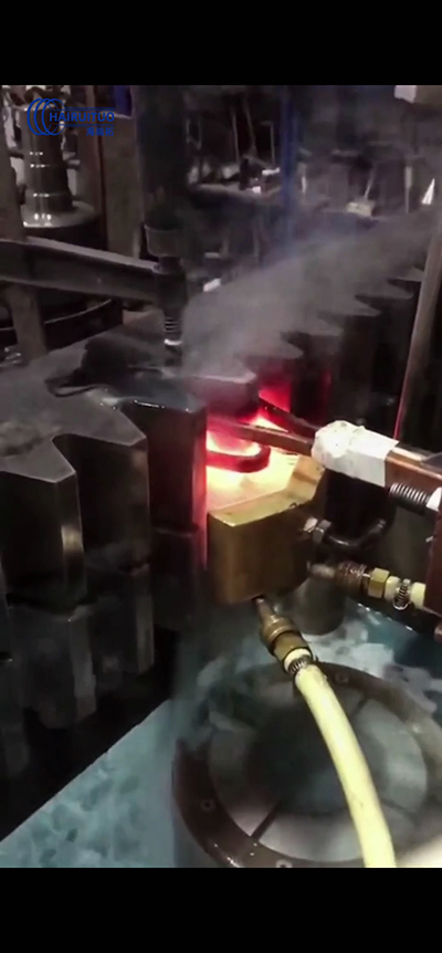 齒輪淬火，用高頻淬火機